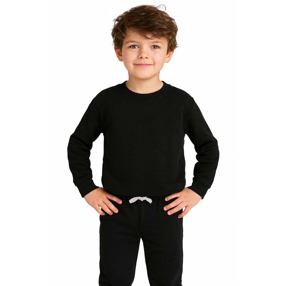 Carter's Boys Black Jogger Sweatpants with Drawstring Waistband - Size 7